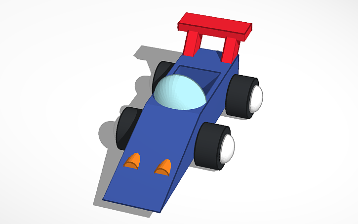 Race car - Tinkercad