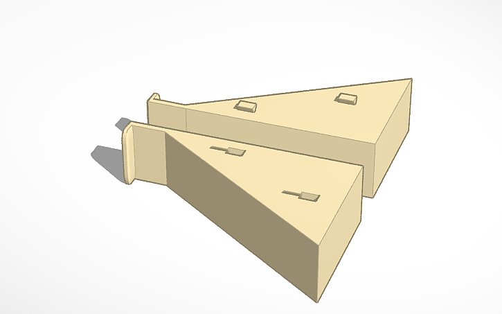 3D design Keyboard riser - Tinkercad