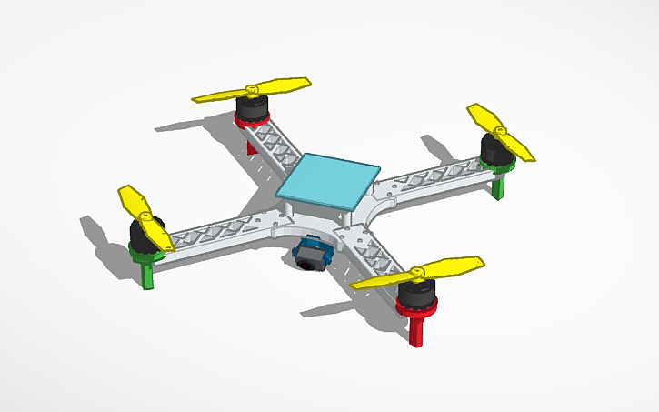 3D design Drone - Tinkercad
