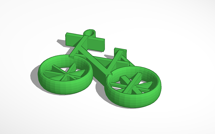 3D design fiets - Tinkercad