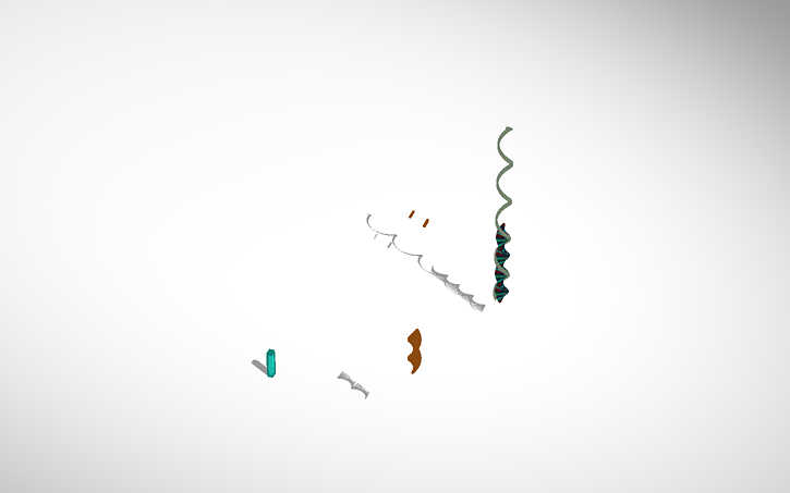 3D design Double Helix - Tinkercad