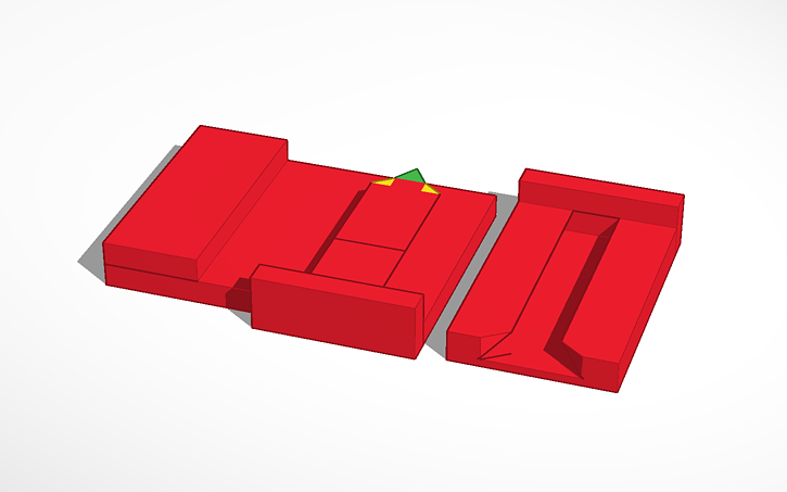 3D design Slide Lock (Final) - Tinkercad