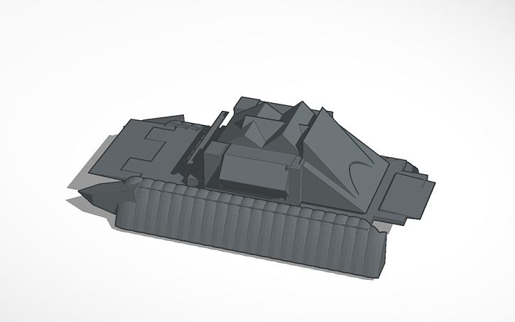 3D design Water Tank - Tinkercad