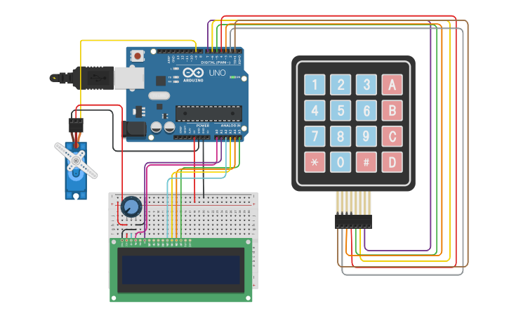 Circuit design Schematic - Tinkercad