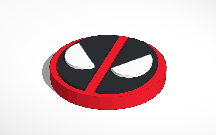 3D design Dead Pool - Tinkercad