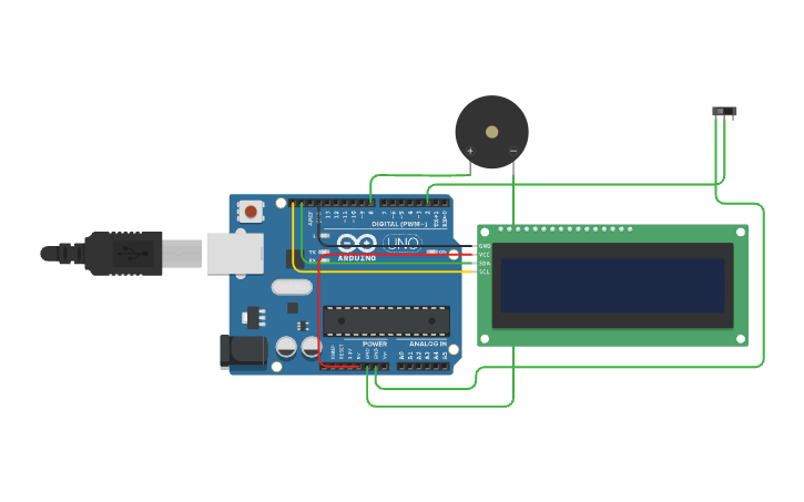Circuit design LCD_Countdown_Bomb_Alarm_Joke - #2 - Tinkercad