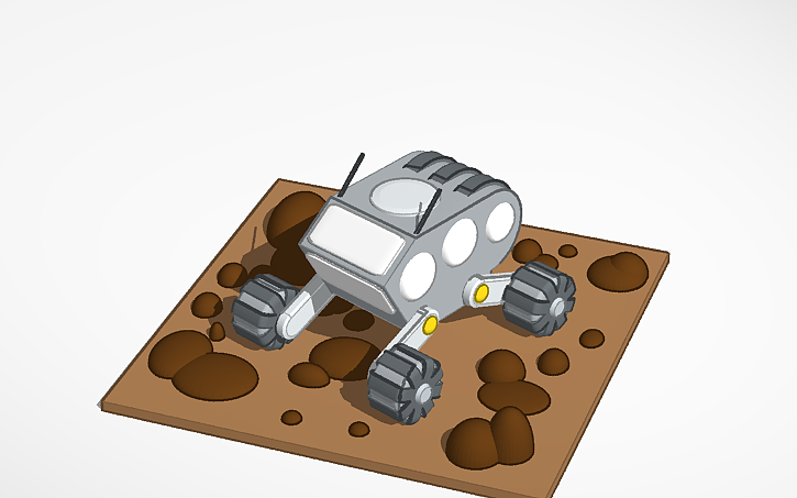 3D design SPACE EXPLORATION VEHICLE - Tinkercad