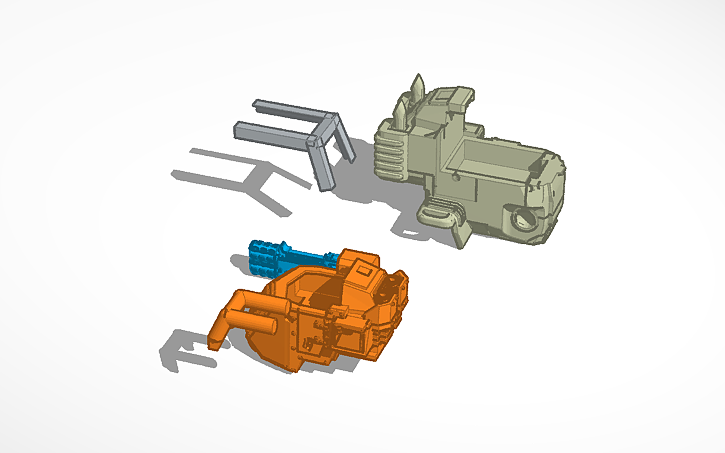 3D design 40K Sentinel Project 10 - Tinkercad