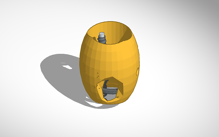 3D design Springlock Arm - Tinkercad