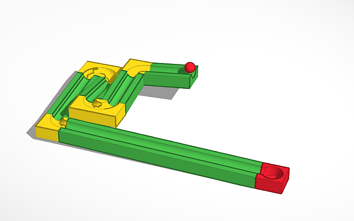 3D design MARBLE RUN - SIM LAB - Tinkercad