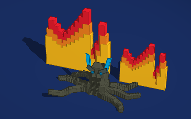 3D design Cubic Nu-Udra - Tinkercad