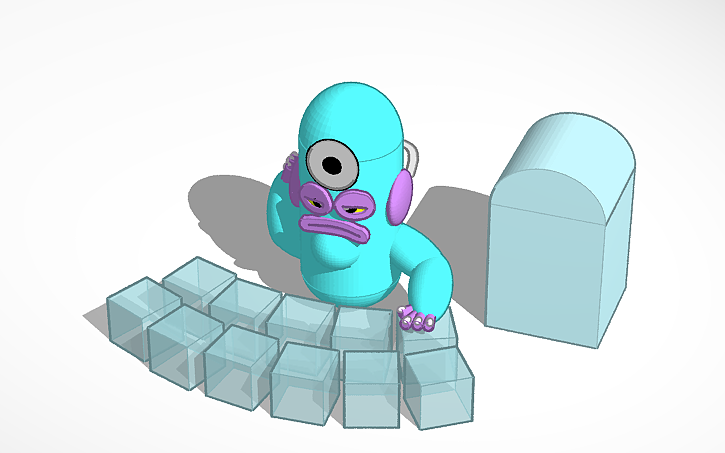 My Singing Monsters - Deedge [WIP] - Tinkercad