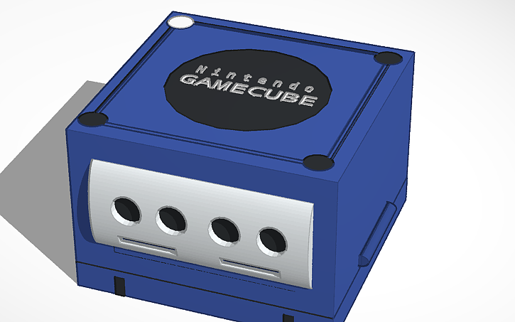 3D design Gamecube Updated - Tinkercad