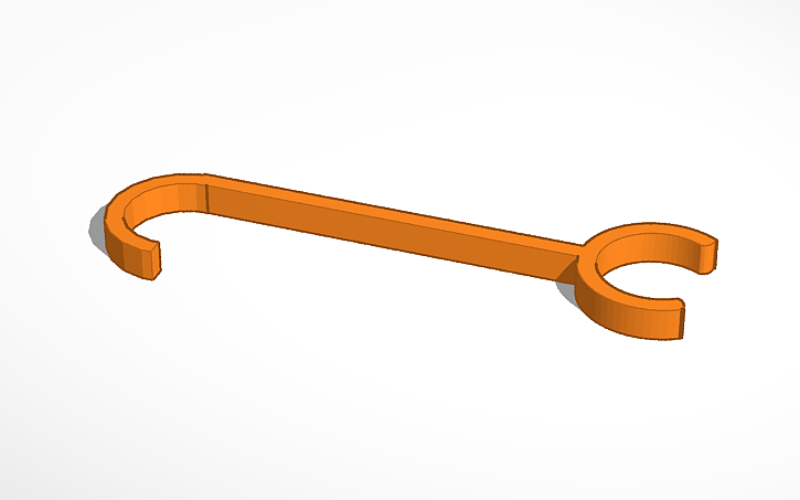 3D design SeaPerch Probe with hook - Tinkercad