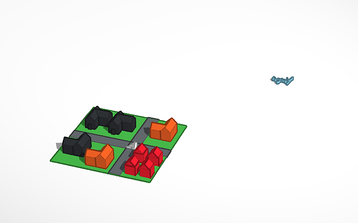 3D design Match the neighbourhood - Tinkercad