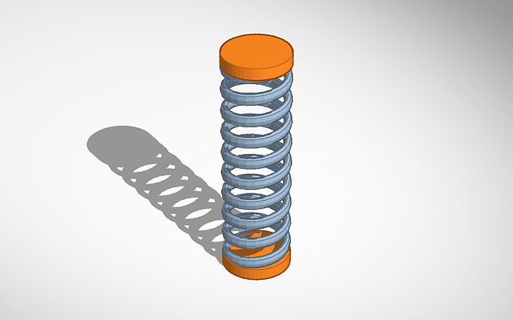 3D design Spring - Tinkercad