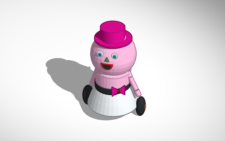 3D design robot - Tinkercad