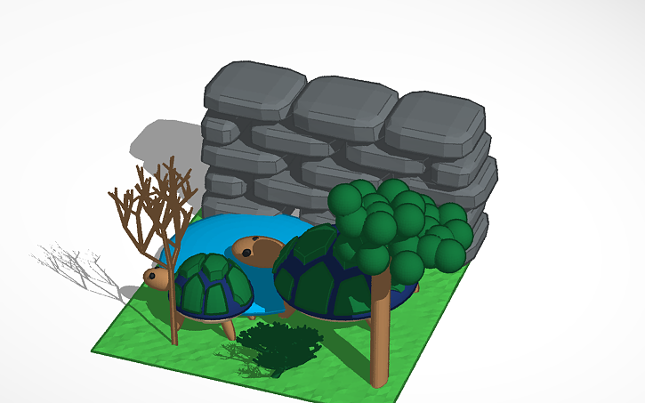 3D design Turtle - Tinkercad