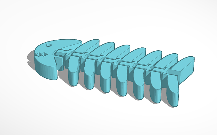 3D design Fish - Tinkercad
