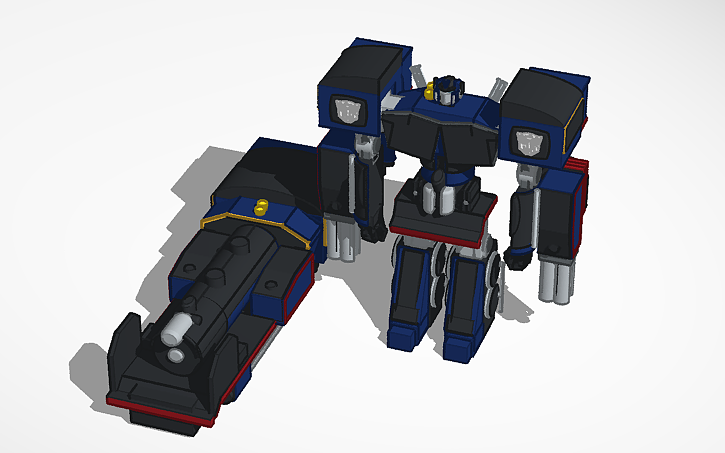 3D design Copy of Copy of transformers rail convoy 2.4 - Tinkercad