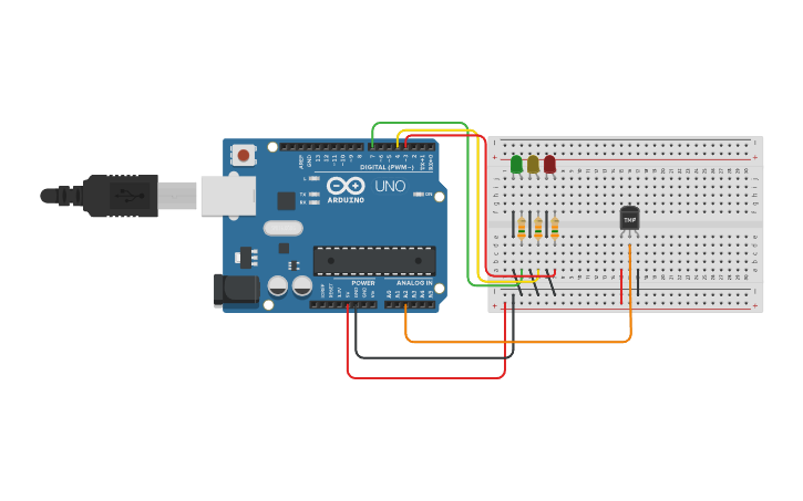 Circuit design #2 งาน TMP _ จิรทีปต์ - Tinkercad