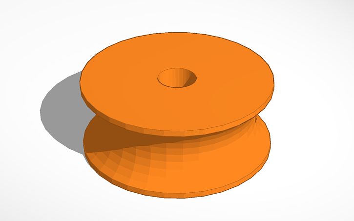 3D design Spool - Tinkercad