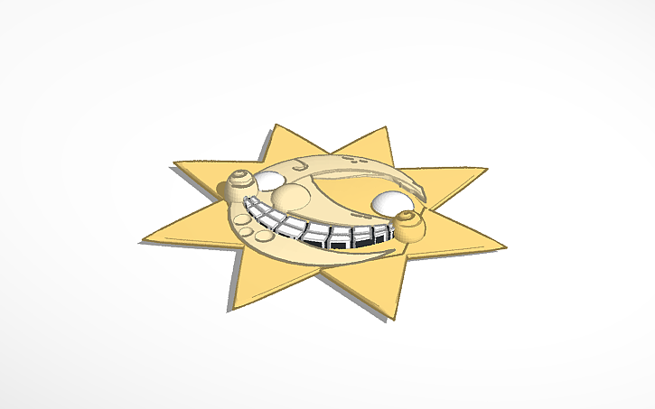 3D design Sundrop Mask - Tinkercad