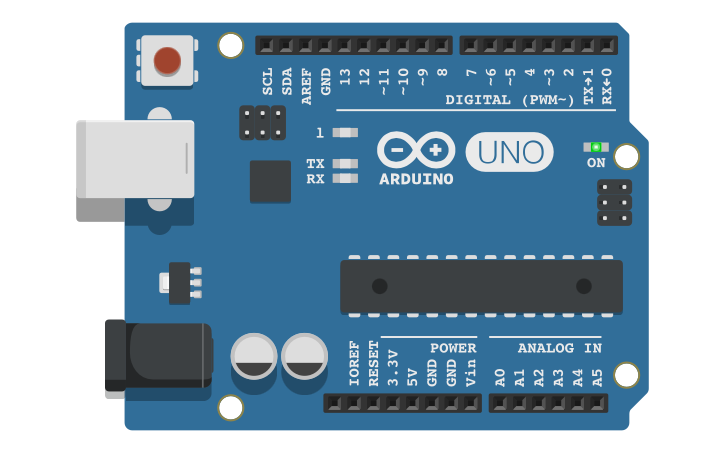 Custom Arduino Design Circuit design Old arduino uno (Custom Board) - Tinkercad