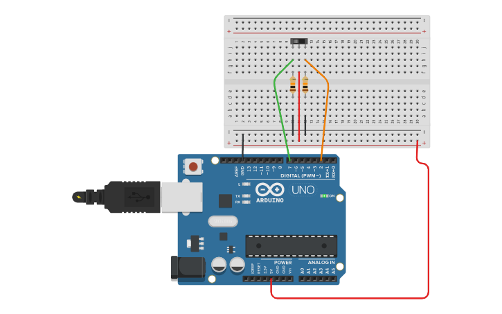 Circuit design toggle switch - Tinkercad