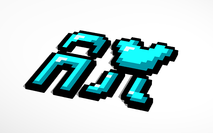 3D design Diamond armor - Tinkercad