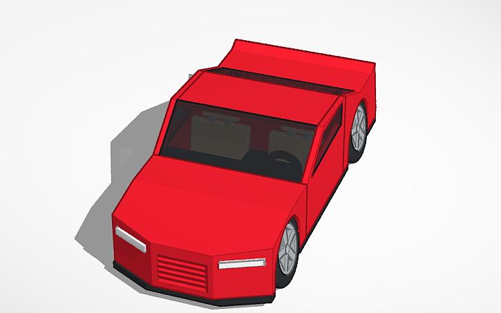3D design Entry to Cars Challenge - Tinkercad
