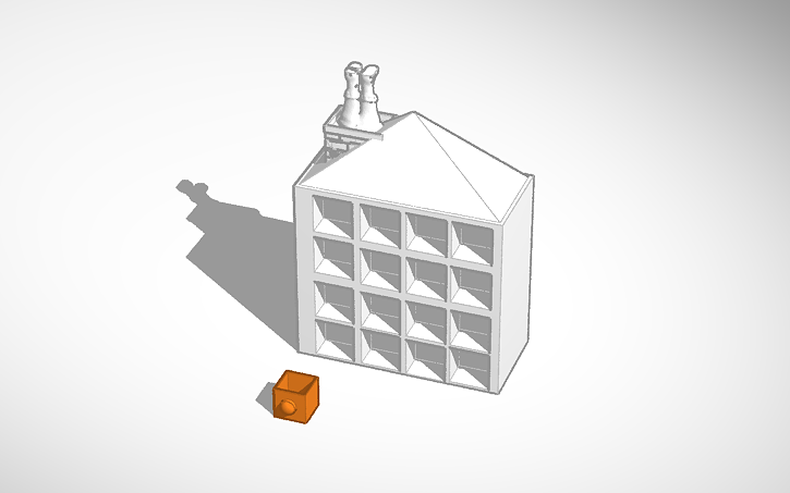 3D design christmas calendar - Tinkercad