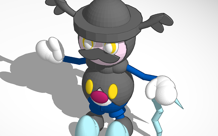Mr Rime 3d Model 3D design Mr. Rime - Tinkercad