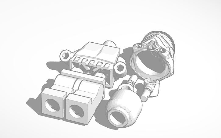 3D design Star wars lego - Tinkercad
