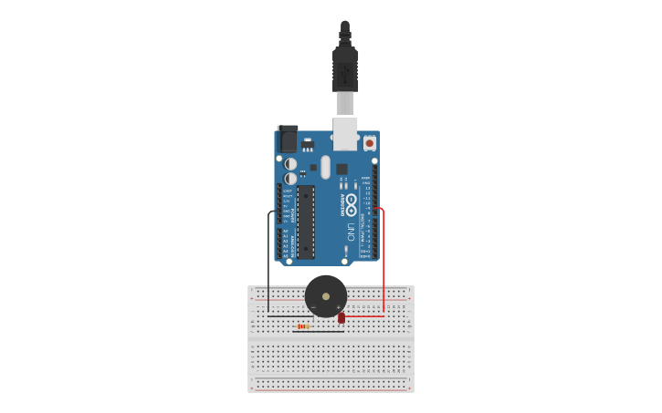 Circuit design PWM Sweep Sketch - Tinkercad