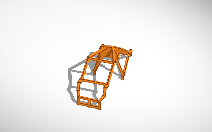 3D design Tube Chassis MkII - Tinkercad