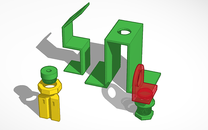 3D design sensor_holder - Tinkercad