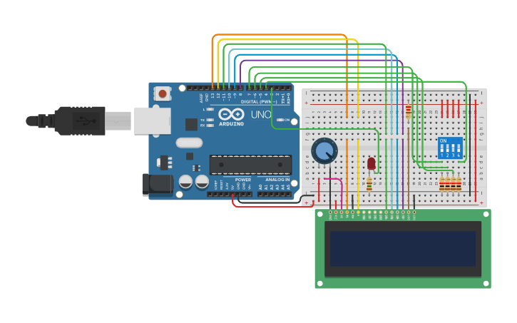 Circuit design TINACO - Tinkercad