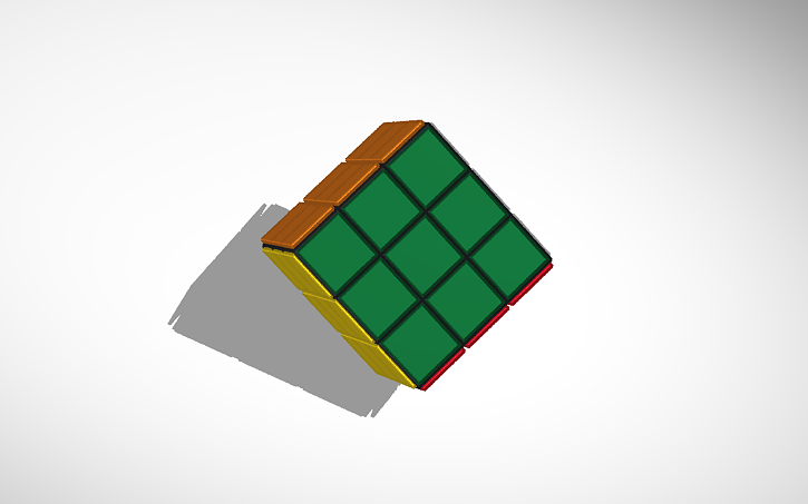 3D design cube - Tinkercad