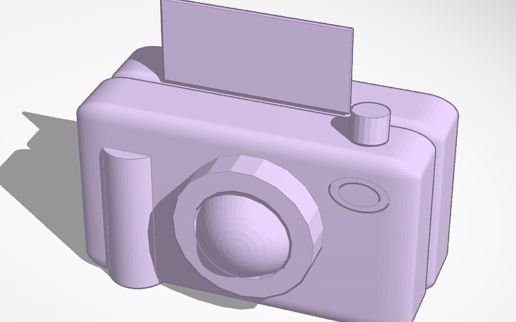 3D design camara - Tinkercad