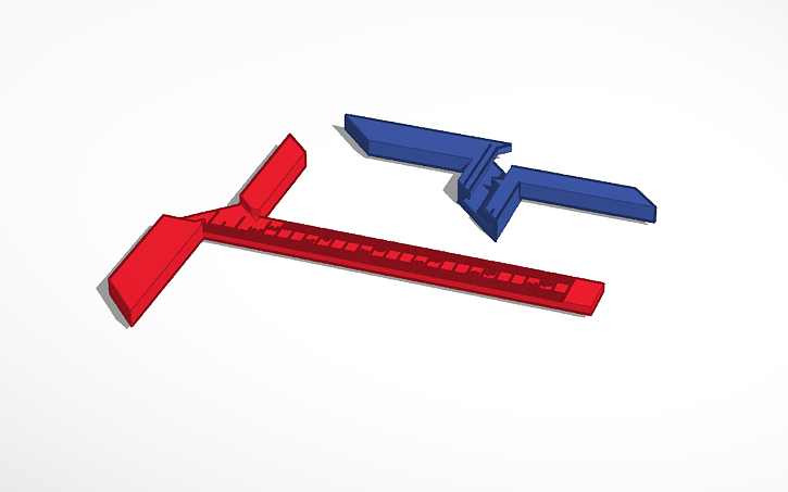 3D design caliber - Tinkercad