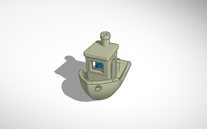 Tink Card 3D design barco - Tinkercad