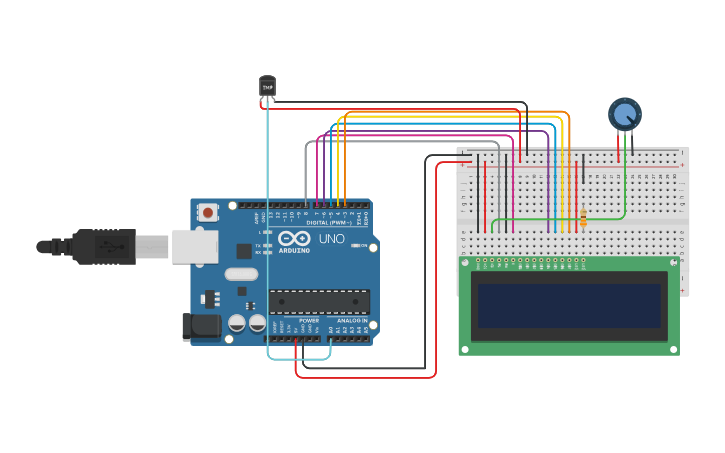 Circuit design project 1 - Tinkercad
