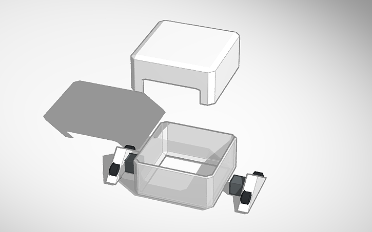 3D design Sim lab box - Tinkercad