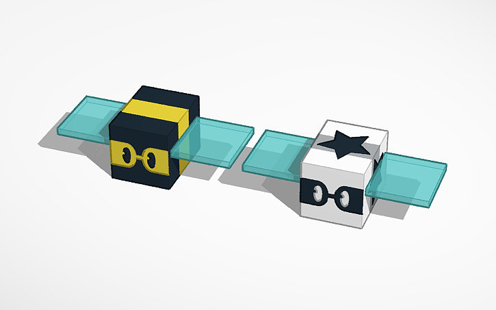 3D design BSS Demo Bees - Tinkercad