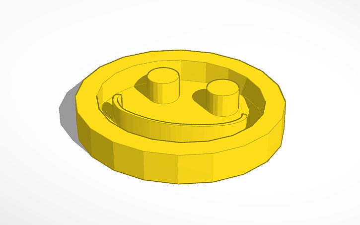 3D design face - Tinkercad