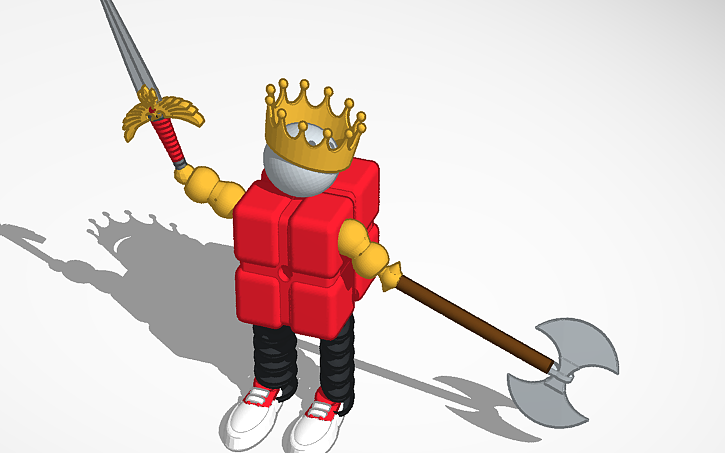3D design The Prince - Tinkercad