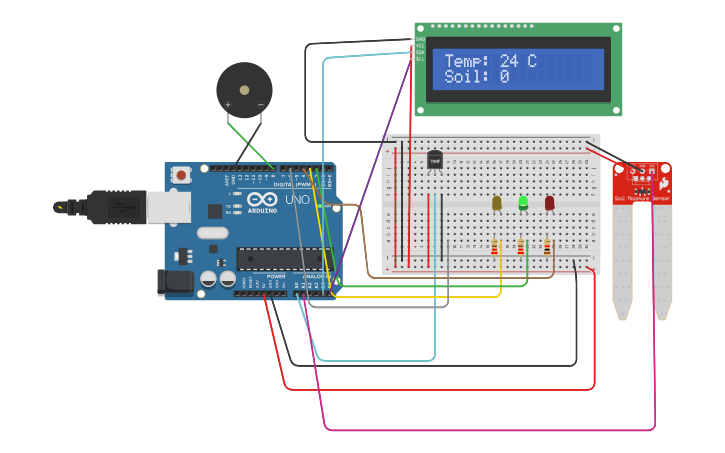 Circuit design Arduino-Based Soil Temperature and Moisture Monitoring ...