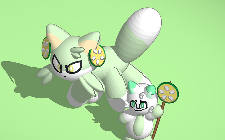 Cucumber Rider 3D design Royal Cucumber Rider (Foodwar) - Tinkercad