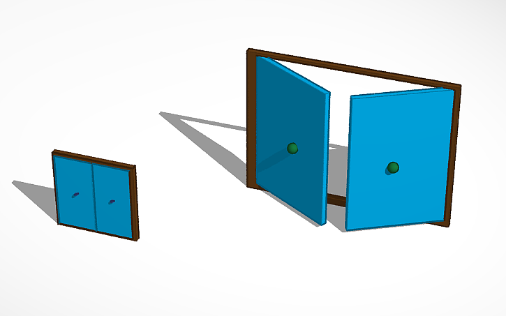 3D design windows - Tinkercad